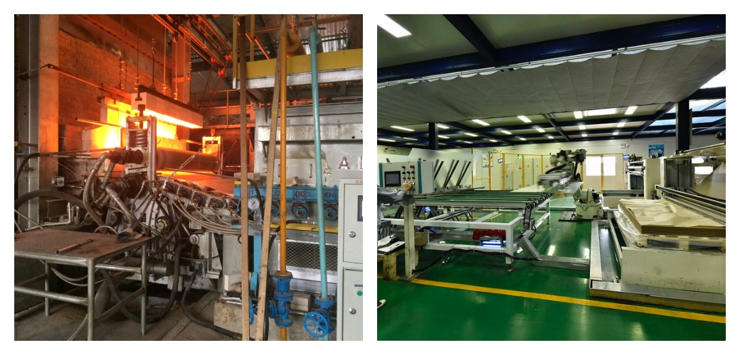 Ultra clear solar back glass Equipment and Productline