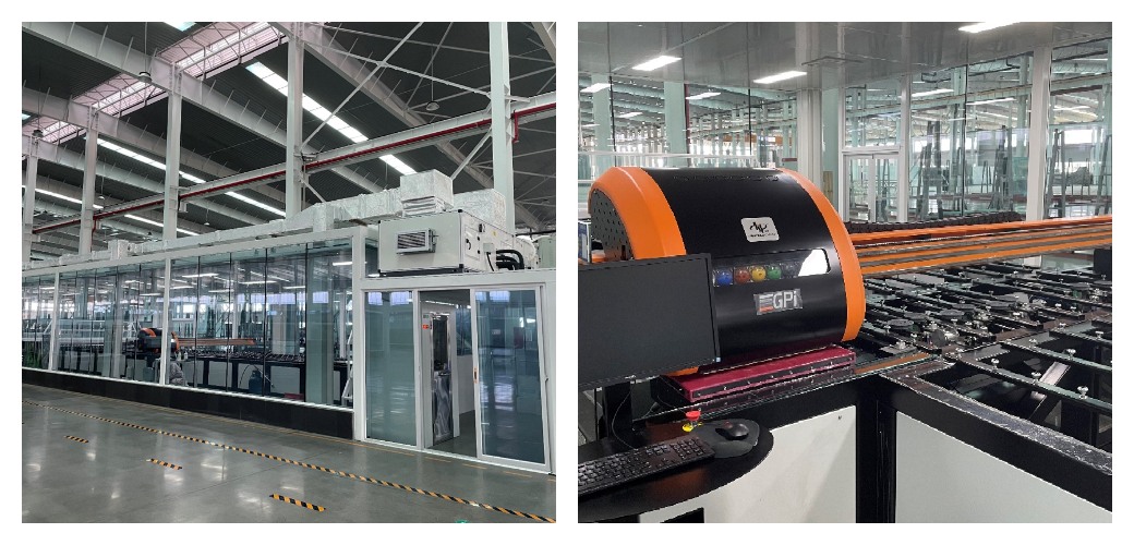 Durable Decorative Colored Glazed Glass Workshop and Productline