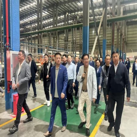 Hengji Nengmai and Huasheng New Energy Visiting in Anhui Base